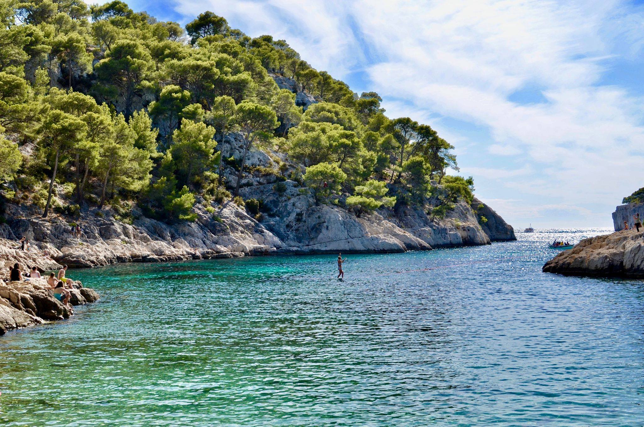 waterline at Les Calanques, Cassis
