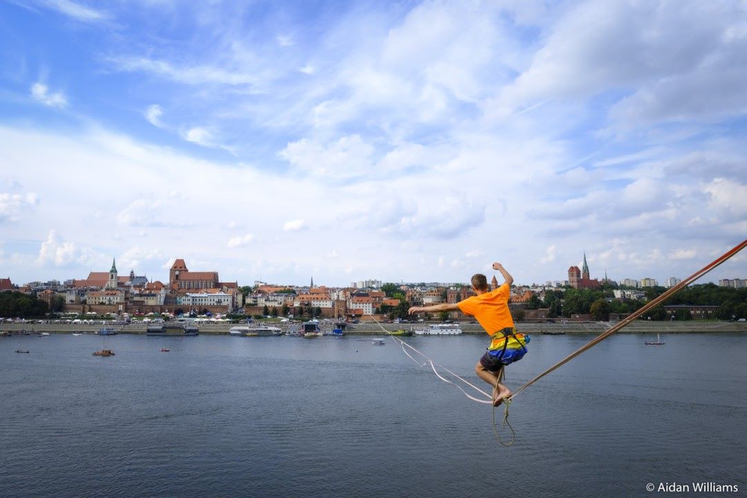 430m waterline across Vistula river