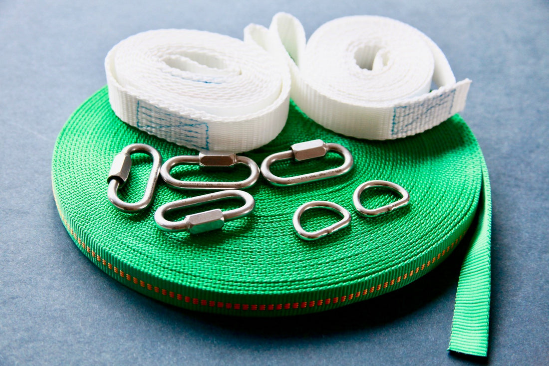 NEW: The Ultralight Travel Slackline Set.