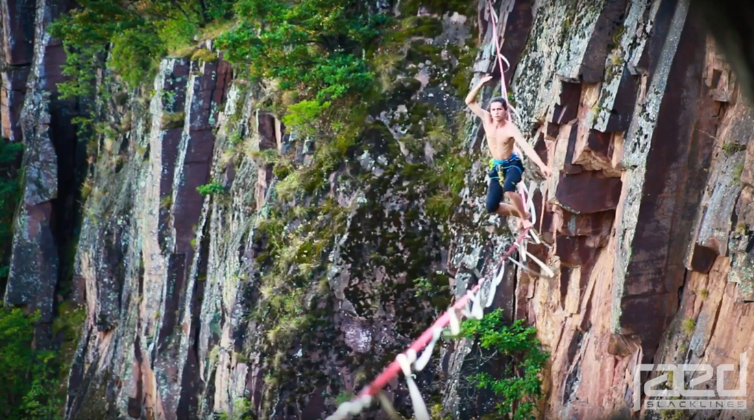 Basti's little Highline Bouncesession Montiggl