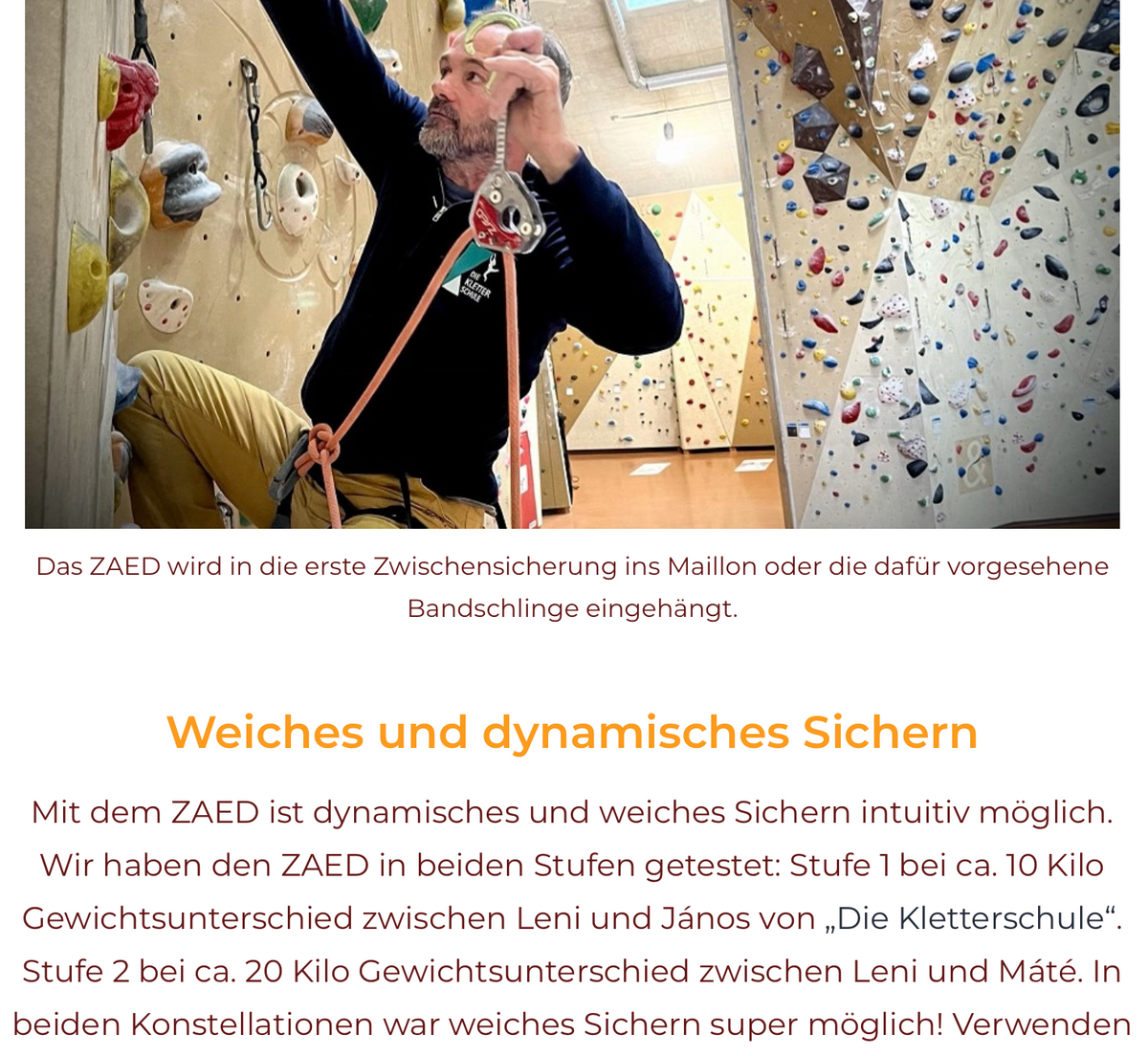 ZAED pro – raed sports - climbing gear and slackline sets