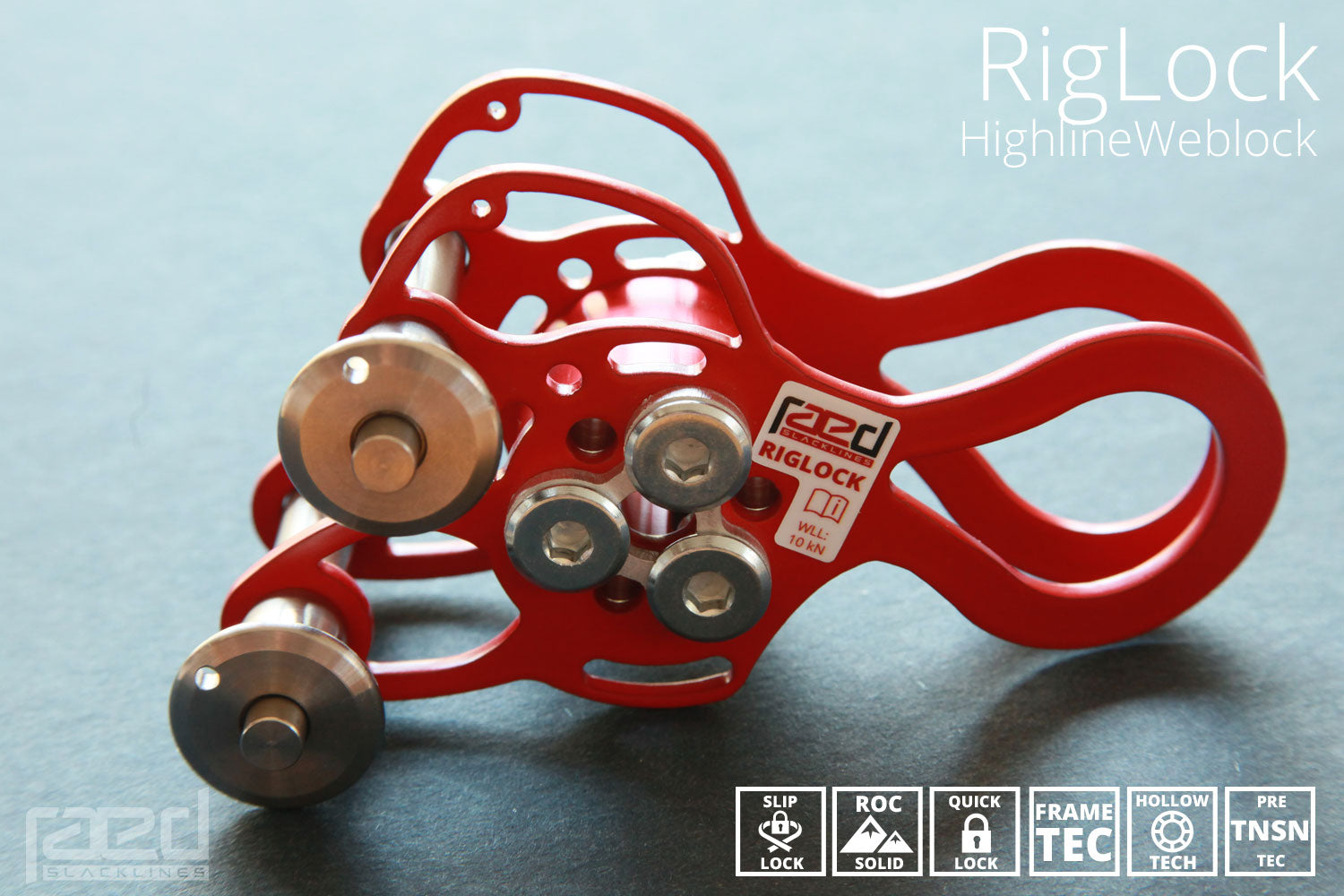 The new RigLock: A weblock with anti-slippage