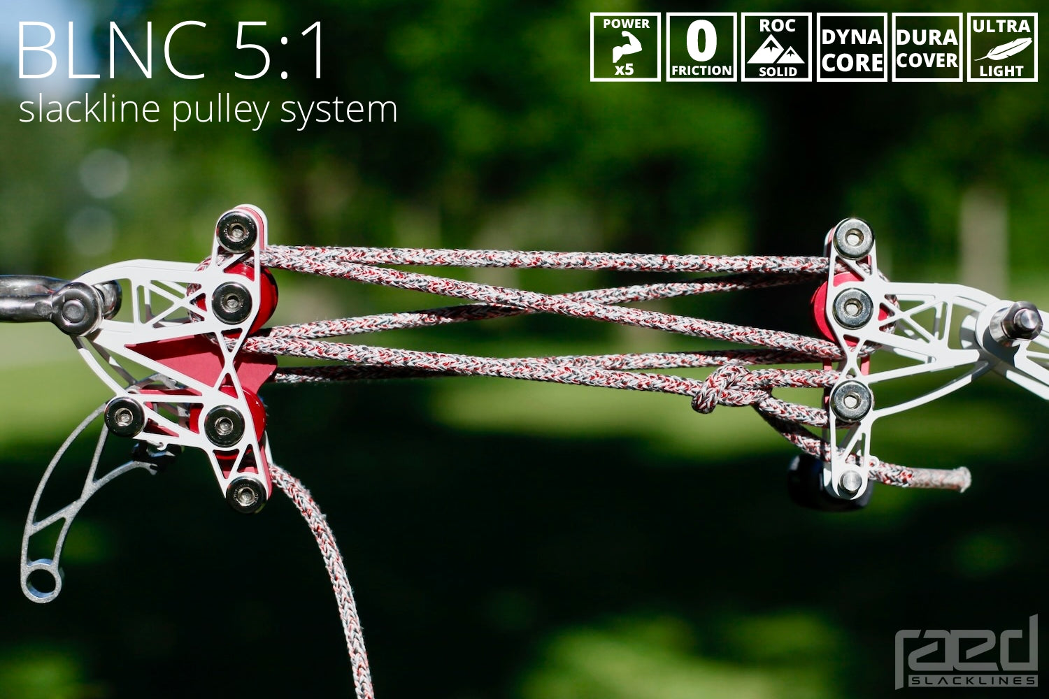 BLNC 5:1 pulley system