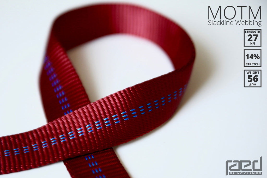 MOTM - Tubular Nylon Slackline Webbing