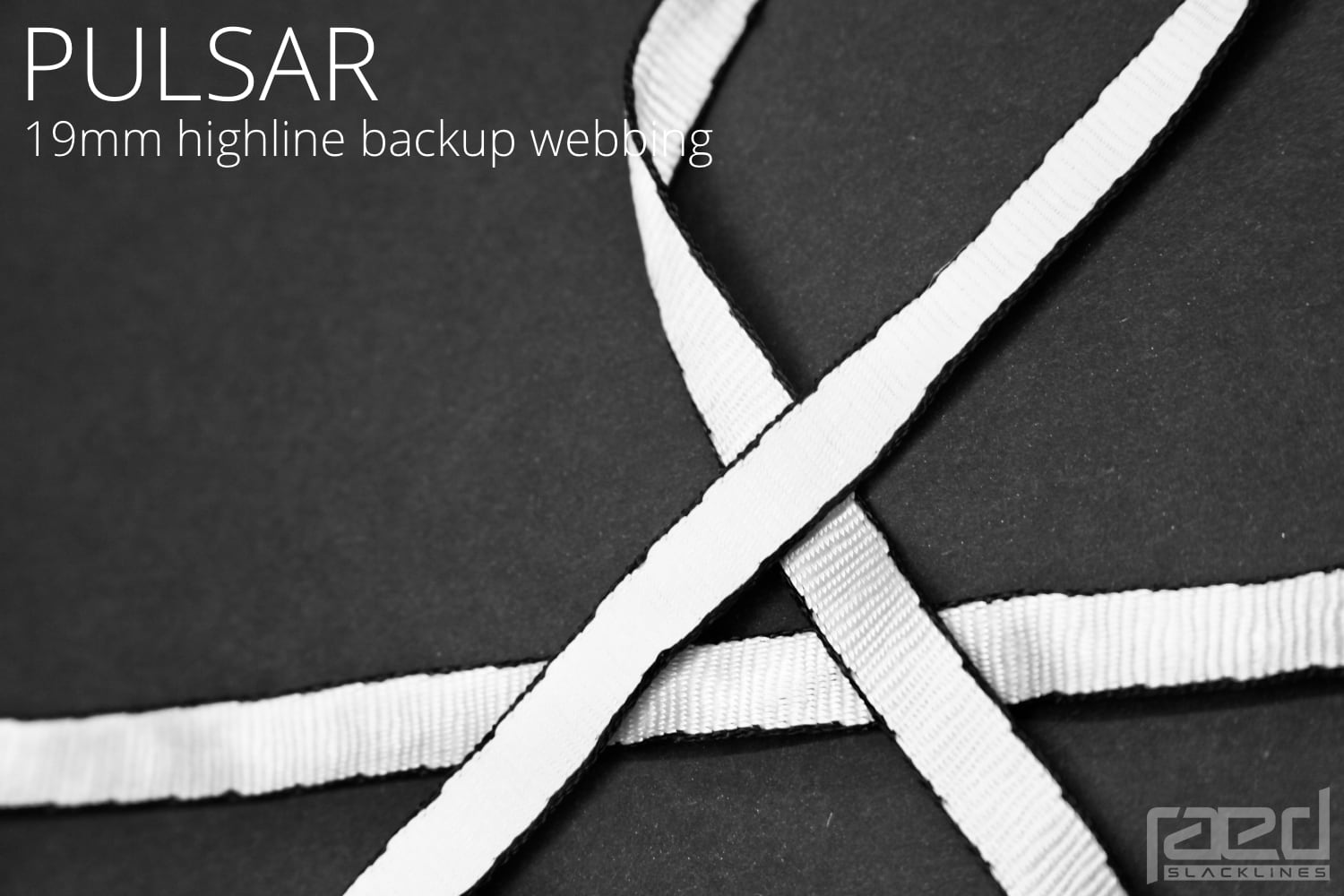 Pulsar 19mm polyester highline backup webbing