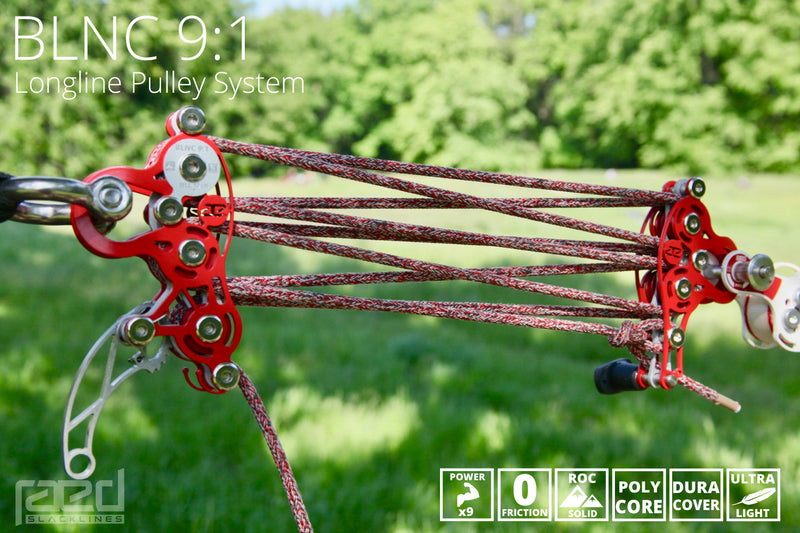 raed BLNC 9:1 longline pulley system