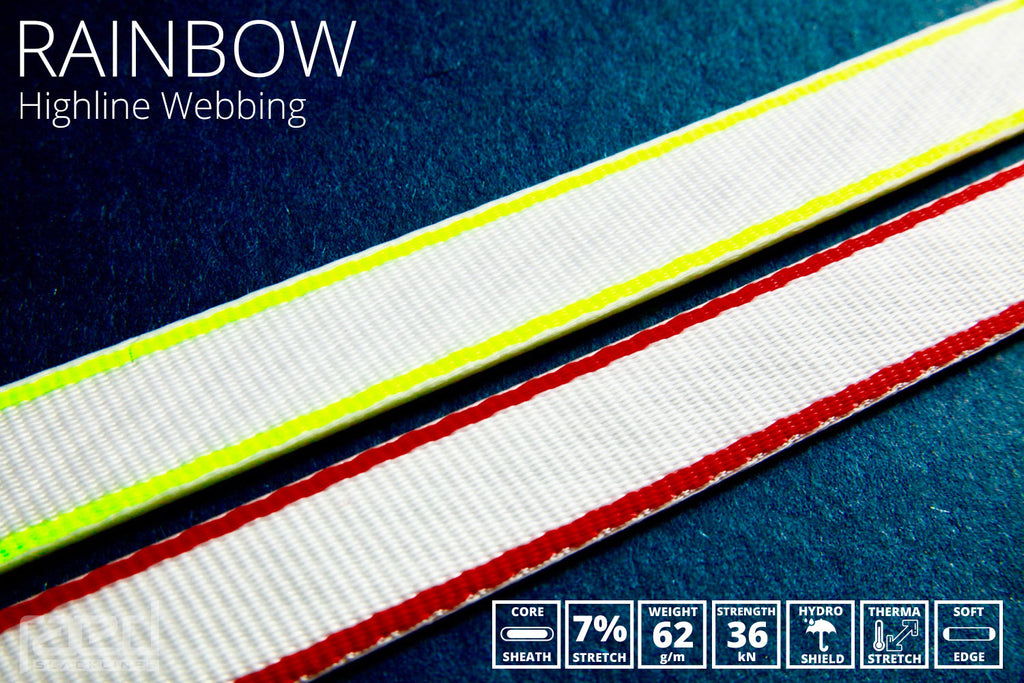 Rainbow - Polyester Highline Webbing